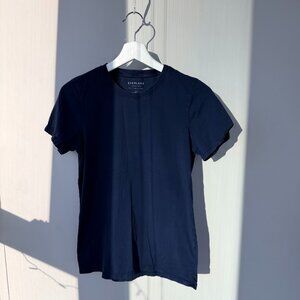 Everlane T-Shirt Navy M [Made in Los Angeles, USA]